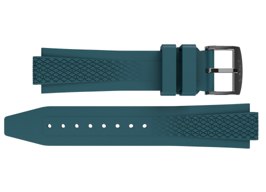 FKM-Kautschukarmband – Ozeanblau