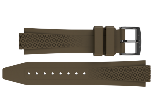 FKM-Kautschukarmband – Wüstenbraun