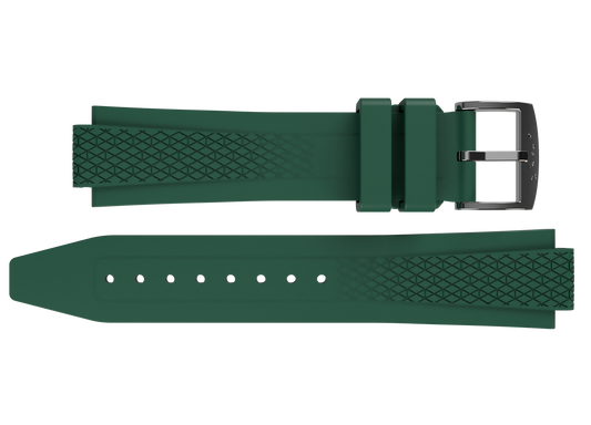 FKM-Kautschukarmband – Waldgrün